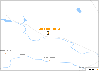 map of Potapovka