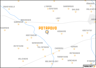 map of Potapovo