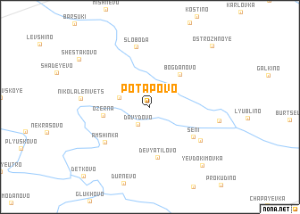 map of Potapovo