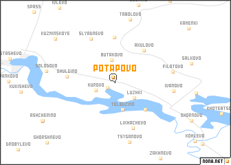 map of Potapovo