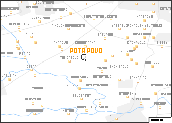 map of Potapovo