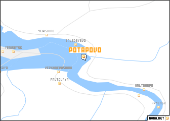 map of Potapovo