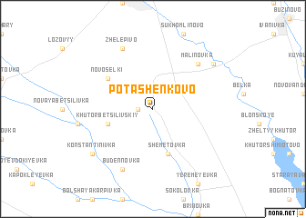 map of Potashenkovo