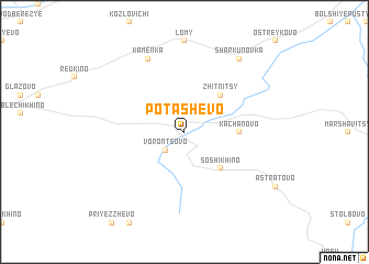 map of Potashëvo