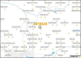 map of Potasze