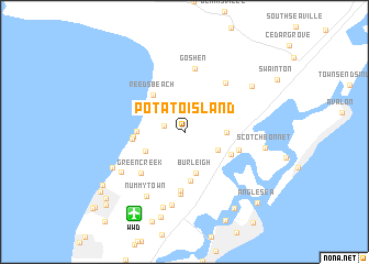 map of Potato Island