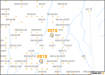 map of Pota
