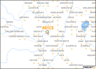 map of Potce