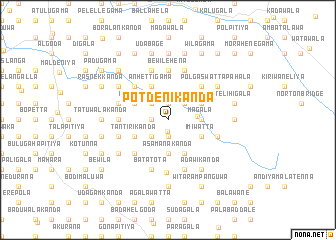 map of Potdenikanda