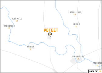 map of Poteet