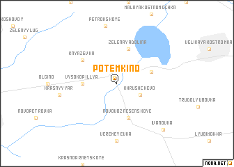 map of Potëmkino