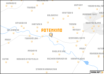 map of Potëmkino