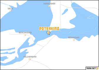 map of Potëmkino