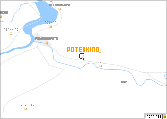 map of Potëmkino