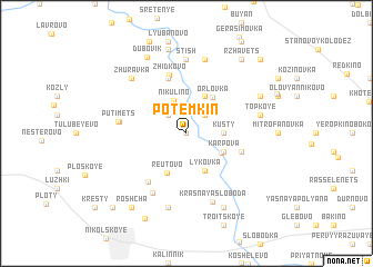 map of Potëmkin