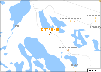 map of Potëmkin