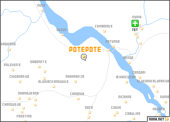 map of Pote-Pote