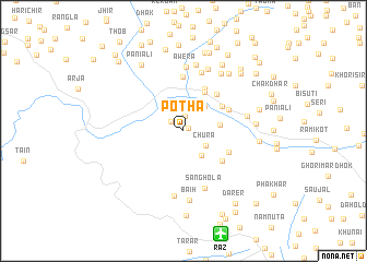 map of Potha