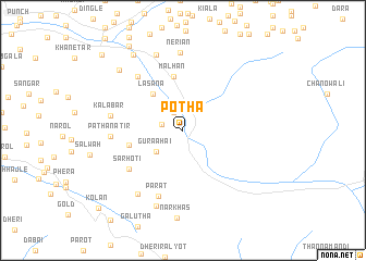 map of Potha