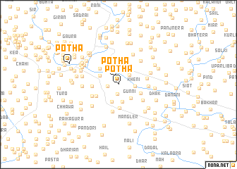 map of Potha