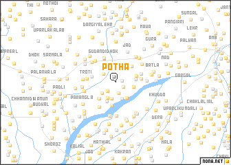 map of Potha