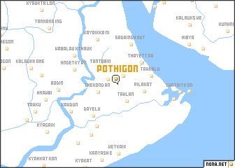 map of Pothigon