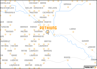 map of Po Thiung