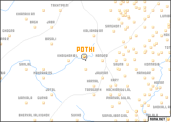 map of Pothi