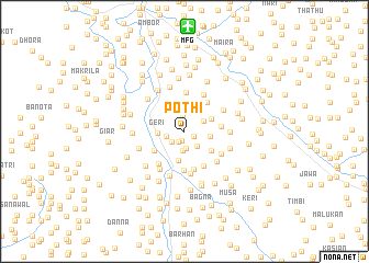 map of Pothi