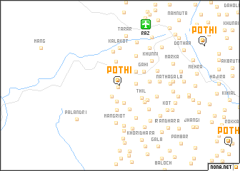 map of Pothi