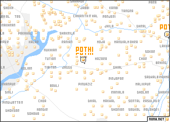 map of Pothi