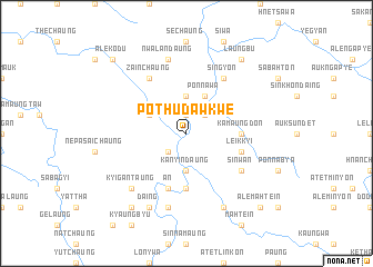 map of Pothudawkwe
