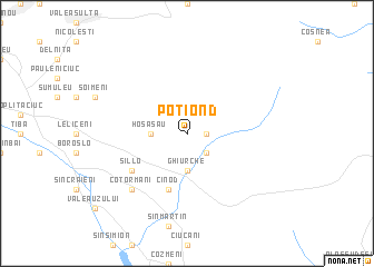 map of Potiond