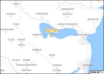 map of Potiri