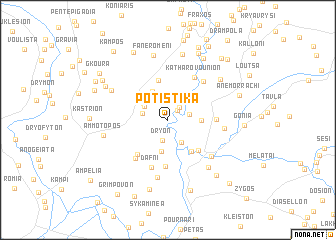 map of Potistiká
