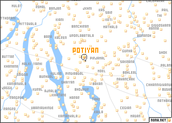 map of Potiyān