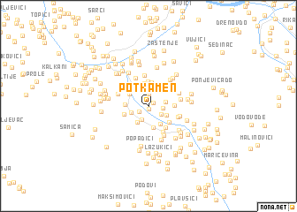 map of Potkamen