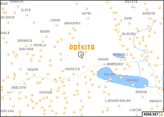 map of Potkita