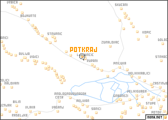 map of Potkraj