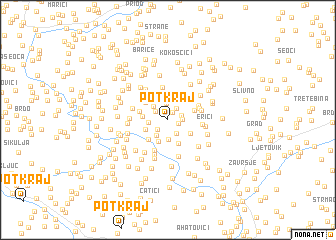 map of Potkraj