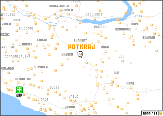map of Potkraj
