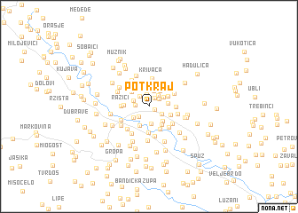 map of Potkraj