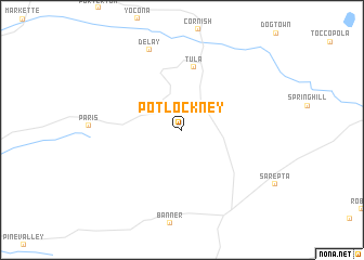 map of Potlockney