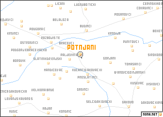 map of Potnjani