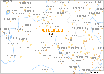 map of Potocullo