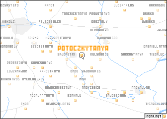 map of Potoczkytanya