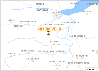 map of Potodeyevo