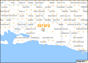 map of Potofo