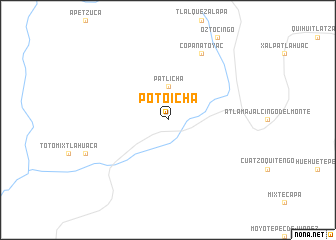 map of Potoicha