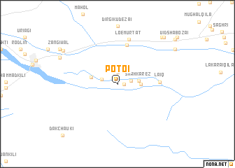 map of Potoi
